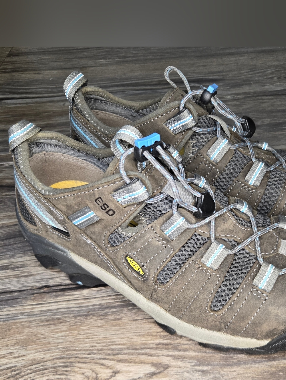 Keen Atlanta Cool Esd Steel Toe Women’s Utility Sandals Sneakers Shoes - Picture 2 of 8